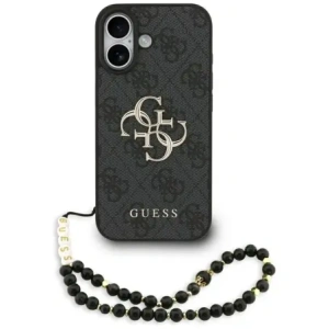 Etui Guess 4G Strap 4G Classic Logo do Apple iPhone 17 czarny
