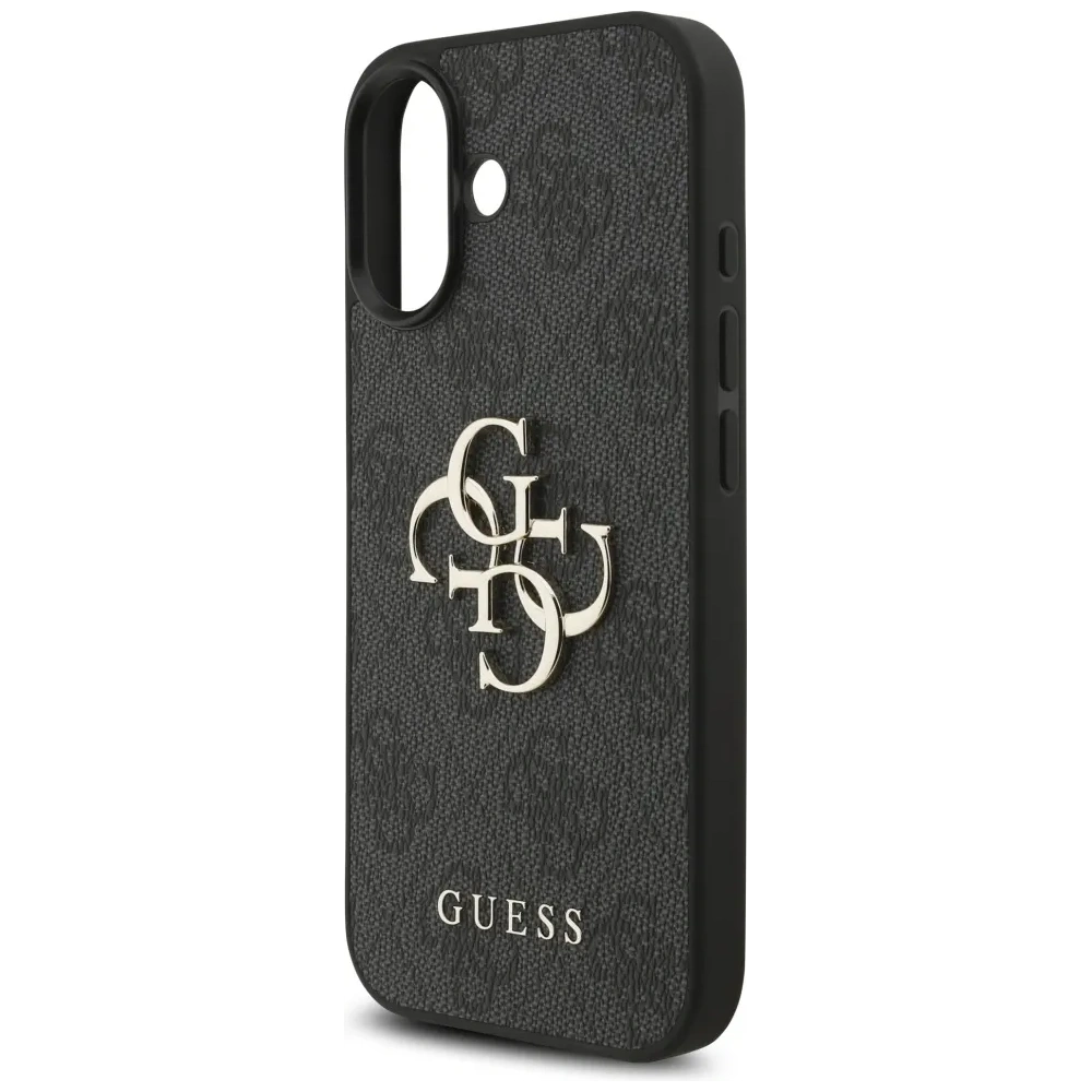 Etui Guess 4G Strap 4G Classic Logo do Apple iPhone 17 czarny