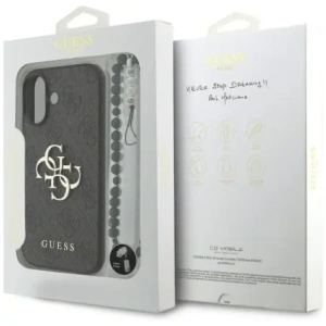Etui Guess 4G Strap 4G Classic Logo do Apple iPhone 17 czarny