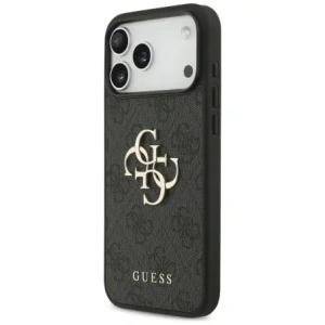 Etui Guess 4G Strap 4G Classic Logo do Apple iPhone 17 Pro Max czarny