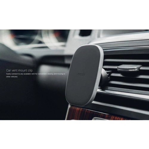 Kup Următorul text tradus este:Uchwyt magnetic pentru mașină Moshi SnapTo Magnetic Car Mount (Gray) - MOSH055GRY - {ean13} - Sklep Home Screen