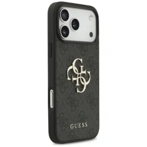 Etui Guess 4G Strap 4G Classic Logo do Apple iPhone 17 Pro Max czarny
