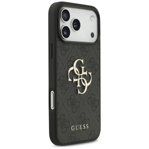 Etui Guess 4G Strap 4G Classic Logo do Apple iPhone 17 Pro Max czarny