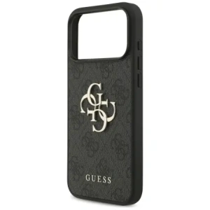 Etui Guess 4G Strap 4G Classic Logo do Apple iPhone 17 Pro Max czarny