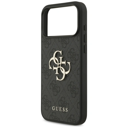 Etui Guess 4G Strap 4G Classic Logo do Apple iPhone 17 Pro Max czarny