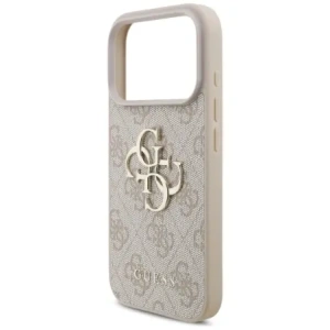 Etui Guess 4G Strap 4G Classic Logo do Apple iPhone 17 Pro różowy