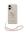 Etui Guess 4G Strap 4G Classic Logo do Apple iPhone 17 różowy