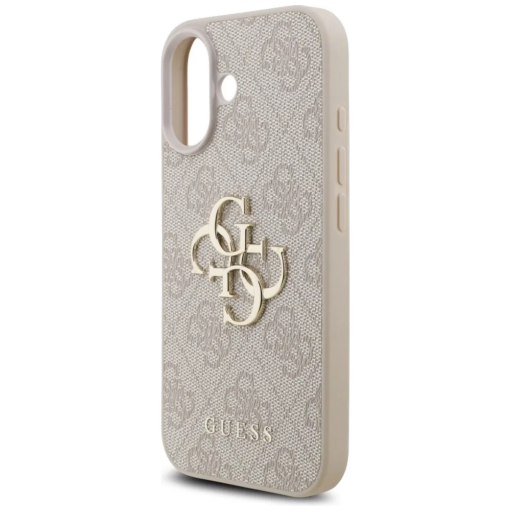 Etui Guess 4G Strap 4G Classic Logo do Apple iPhone 17 różowy