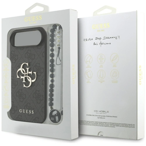 Etui Guess 4G Strap 4G Classic Logo do Apple iPhone Air czarny