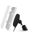 Kup Magnetický držák do auta Qi Moshi SnapTo Magnetic Car Mount s bezdrátovým nabíjením 10W (Černý) - MOSH056BLK - {ean13} - Sklep Home Screen