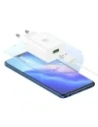 Ładowarka sieciowa USAMS 18W + kabel USB-A / USB-C 1m Fast Charging biały