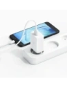 Ładowarka sieciowa USAMS 18W + kabel USB-A / USB-C 1m Fast Charging biały