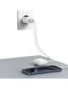 Ładowarka sieciowa USAMS 2xUSB-A 18W + kabel USB-A / Lightning Fast Charging biały