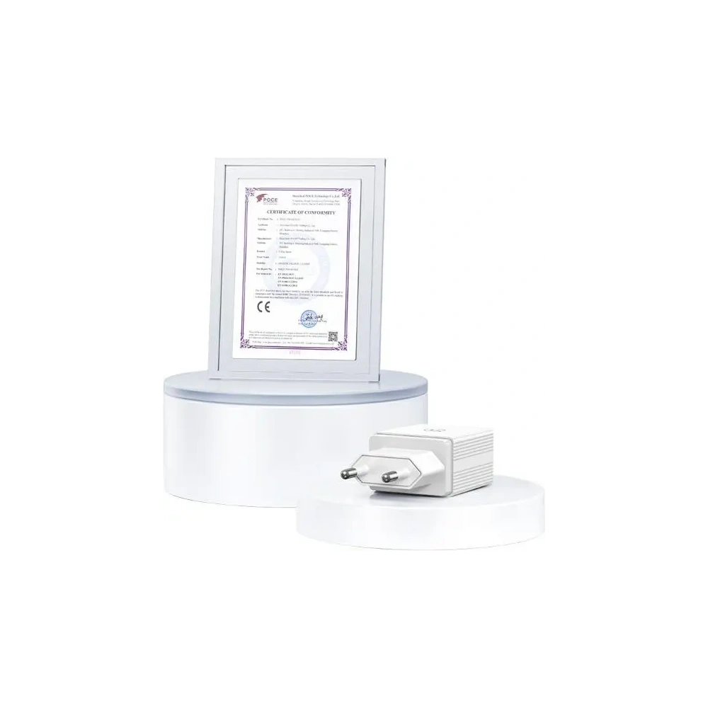 Ładowarka sieciowa USAMS 2xUSB-A 18W + kabel USB-A / Lightning Fast Charging biały