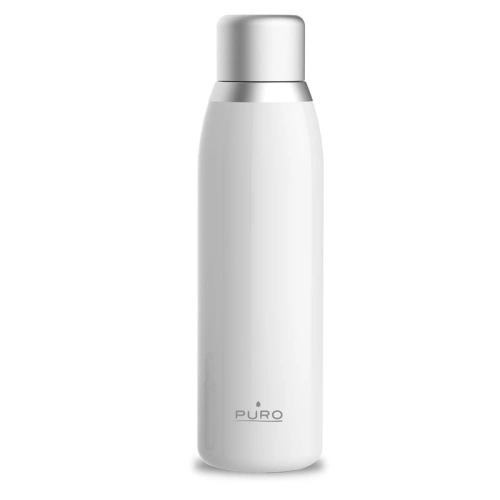 Buy PURO Smart Bottle Thermal 500ml INOX (White) - PUR145WHT - {ean13} - Home Screen Store Europe