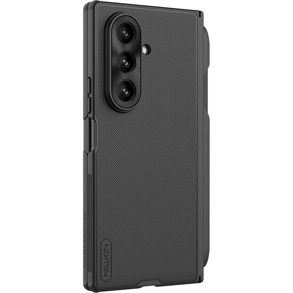 Etui Nillkin Super Frosted Shield Fold Magnetic do Samsung Galaxy Z Fold 7 kompatybilne z MagSafe i z miejscem na S Pen czarne