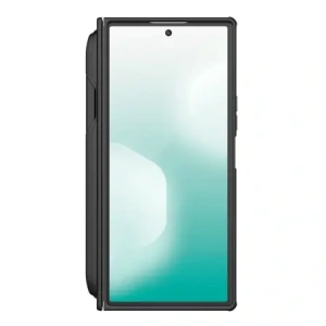 Etui Nillkin Super Frosted Shield Fold Magnetic do Samsung Galaxy Z Fold 7 kompatybilne z MagSafe i z miejscem na S Pen czarne