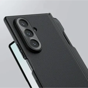 Etui Nillkin Super Frosted Shield Fold Magnetic do Samsung Galaxy Z Fold 7 kompatybilne z MagSafe i z miejscem na S Pen czarne