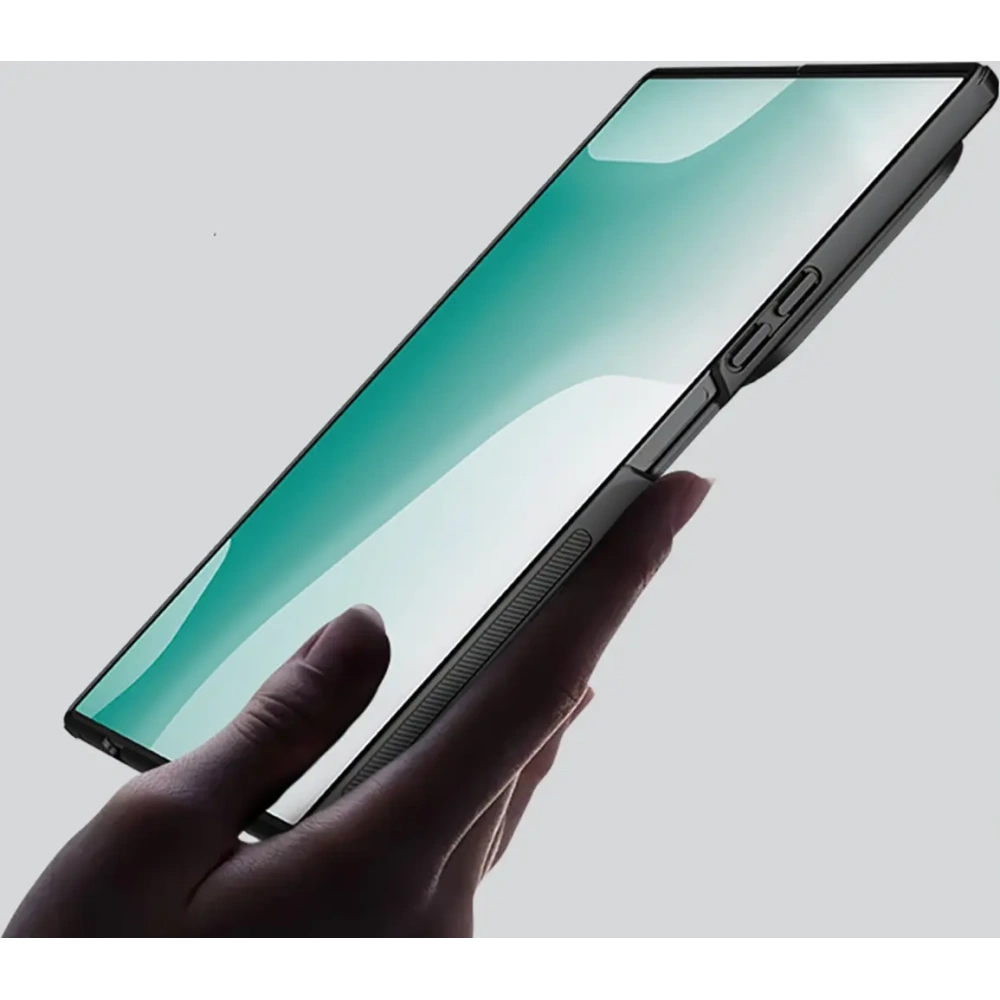 Etui Nillkin Super Frosted Shield Fold Magnetic do Samsung Galaxy Z Fold 7 kompatybilne z MagSafe i z miejscem na S Pen czarne