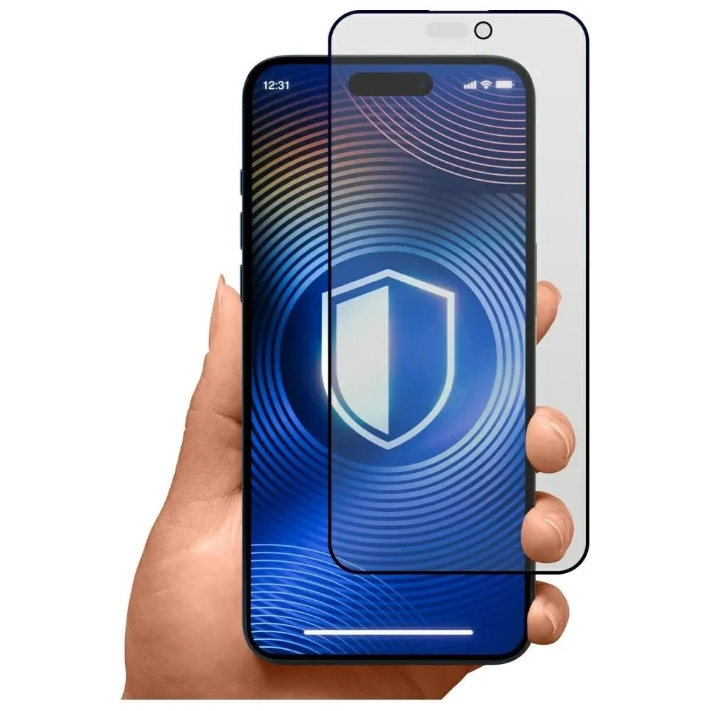 Szkło prywatyzujące 3MK HardGlass Matt Max Privacy do Apple iPhone 17 Pro