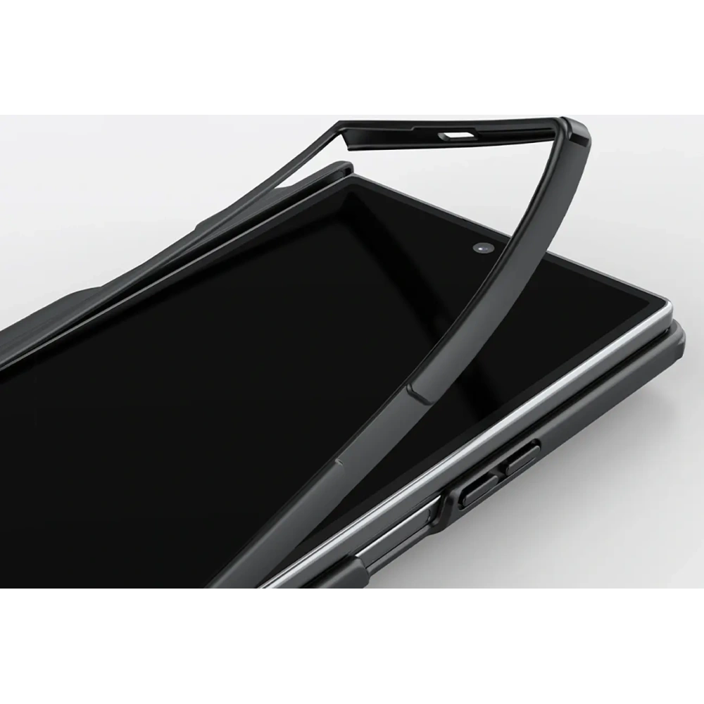 Etui Nillkin Super Frosted Shield Fold Magnetic do Samsung Galaxy Z Fold 7 kompatybilne z MagSafe czarne