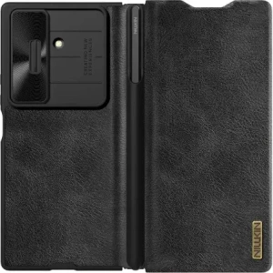 Etui Nillkin Qin Pro do Samsung Galaxy Z Fold 7 z miejscem na S Pen czarne
