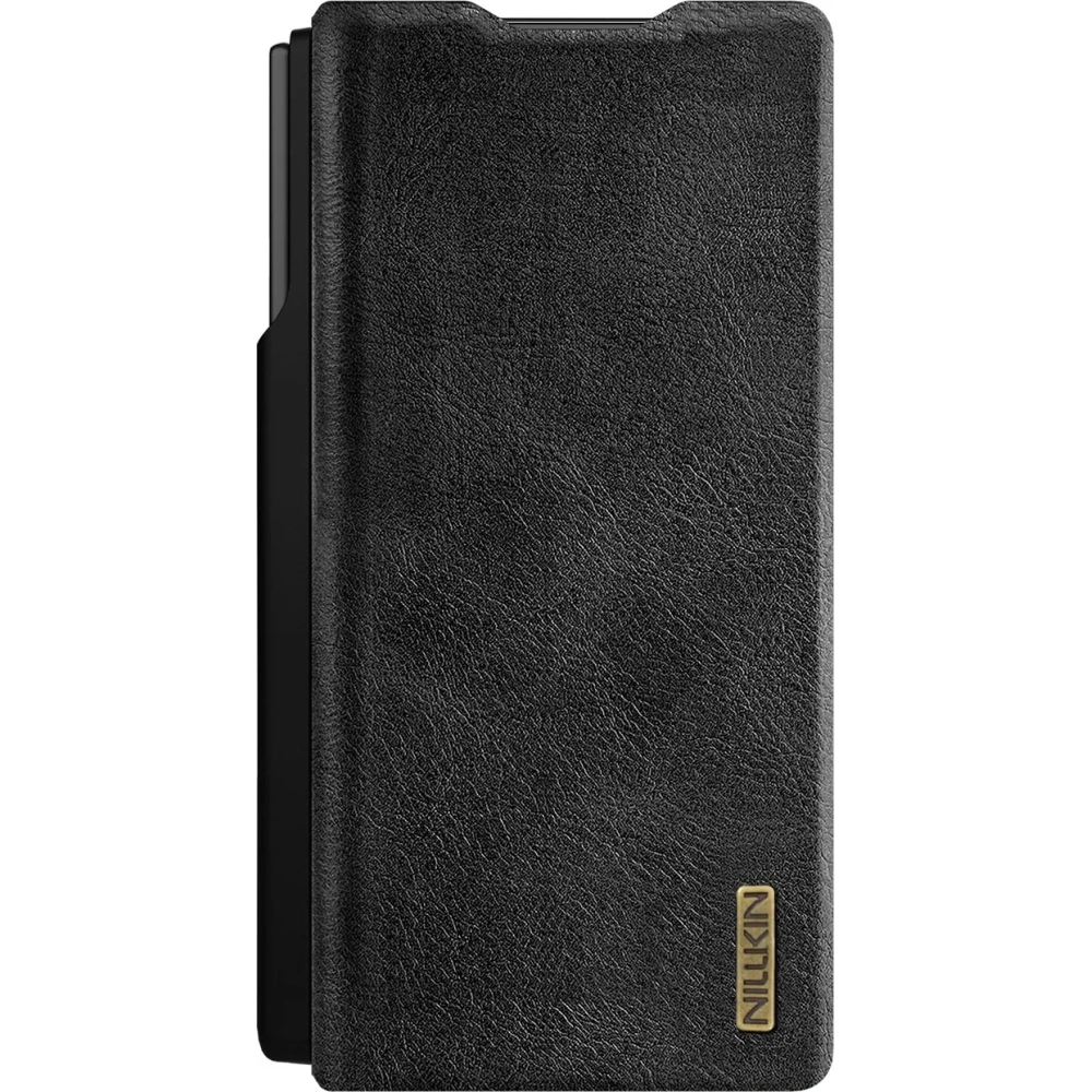 Etui Nillkin Qin Pro do Samsung Galaxy Z Fold 7 z miejscem na S Pen czarne