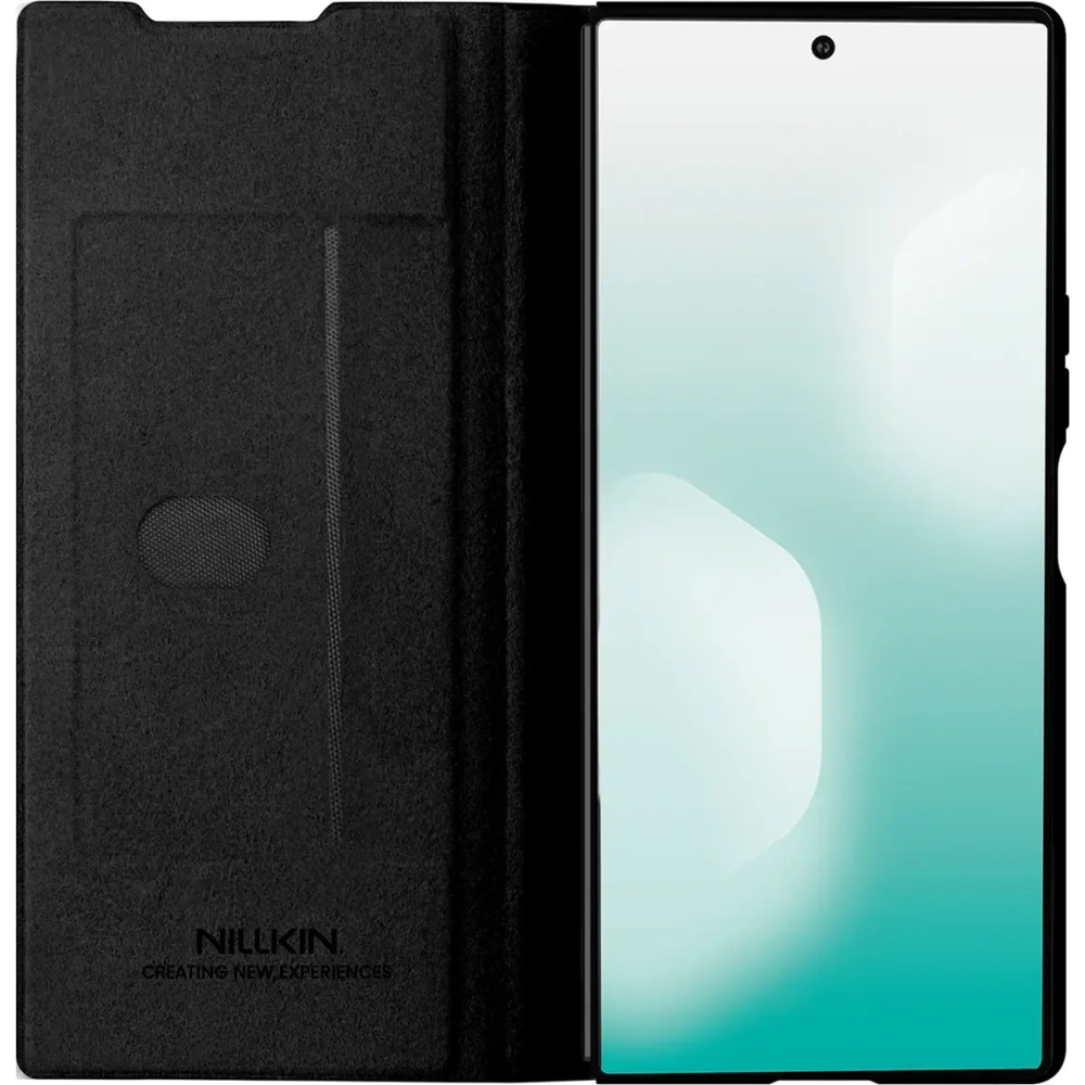 Etui Nillkin Qin Pro do Samsung Galaxy Z Fold 7 z miejscem na S Pen czarne