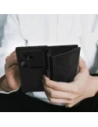 Etui Nillkin Qin Pro do Samsung Galaxy Z Fold 7 z miejscem na S Pen czarne