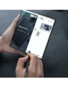 Etui Nillkin Qin Pro do Samsung Galaxy Z Fold 7 z miejscem na S Pen czarne