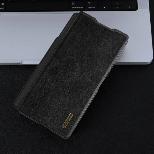 Etui Nillkin Qin Pro do Samsung Galaxy Z Fold 7 z miejscem na S Pen czarne