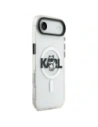 Etui Karl Lagerfeld IML Choupette Sketch Logo MagSafe do Apple iPhone Air przezroczysty
