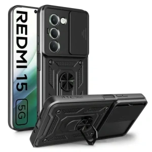 Etui Tech-Protect CamShield Pro do Xiaomi Redmi 15 4G / 5G Black