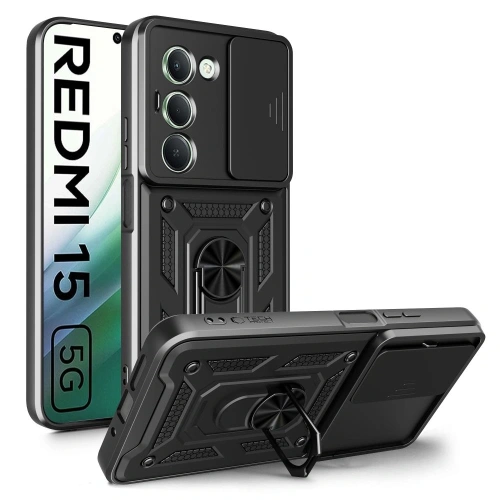 Etui Tech-Protect CamShield Pro do Xiaomi Redmi 15 4G / 5G Black