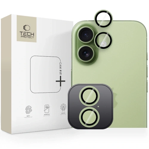 Osłona aparatu Tech-Protect Camring Fit+ do Apple iPhone 17 Sage