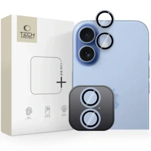 Osłona aparatu Tech-Protect Camring Fit+ do Apple iPhone 17 Mist Blue