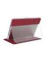 Speck Balance Folio Clear iPad 10.2 w/Magnet & Stand up Heartrate Red/Clear