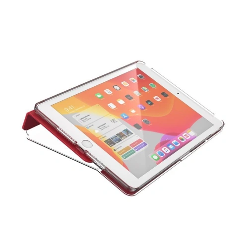 Buy Speck Balance Folio Clear iPad 10.2 w/Magnet & Stand up Heartrate Red/Clear - SPK086RED - {ean13} - Home Screen Store Europe