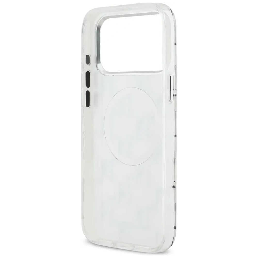 Etui Karl Lagerfeld IML KL Monogram MagSafe do Apple iPhone 17 Pro Max biały