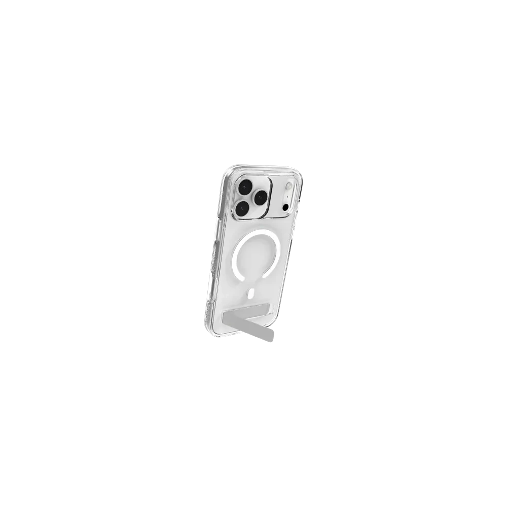 Etui z podstawką ZAGG Crystal Palace Snap KS do Apple iPhone 17 Pro Max kompatybilne z MagSafe (clear)