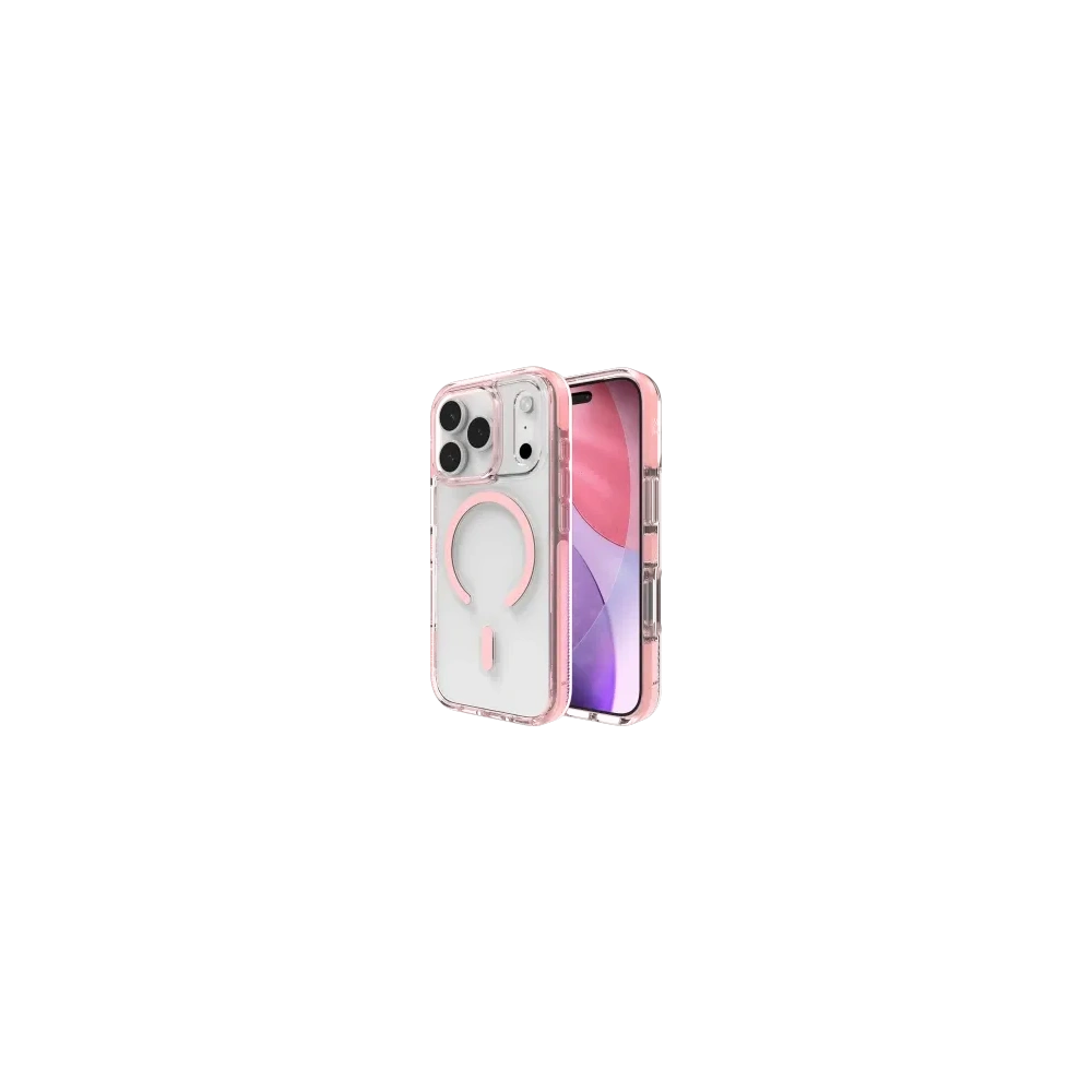 Etui ZAGG Santa Cruz Snap do Apple iPhone 17 Pro kompatybilne z MagSafe (pink sorbet)