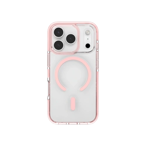 Etui ZAGG Santa Cruz Snap do Apple iPhone 17 Pro kompatybilne z MagSafe (pink sorbet)