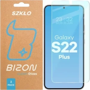 Szkło hartowane Bizon Glass Clear Duo do Samsung Galaxy S22 Plus [2 PACK]