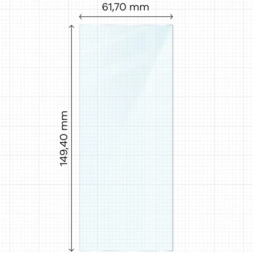 Szkło hartowane Bizon Glass Clear Duo do Samsung Galaxy Z Fold6 [2 PACK]
