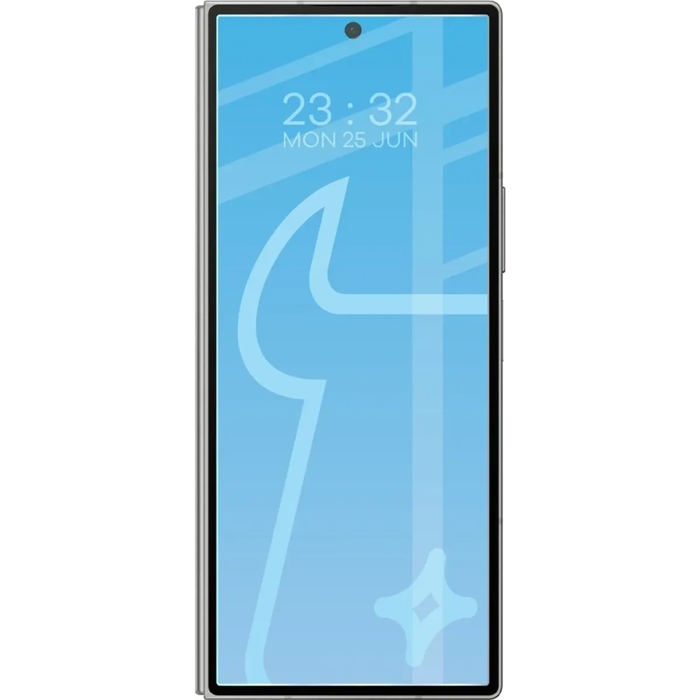 Szkło hartowane Bizon Glass Clear Duo do Samsung Galaxy Z Fold6 [2 PACK]