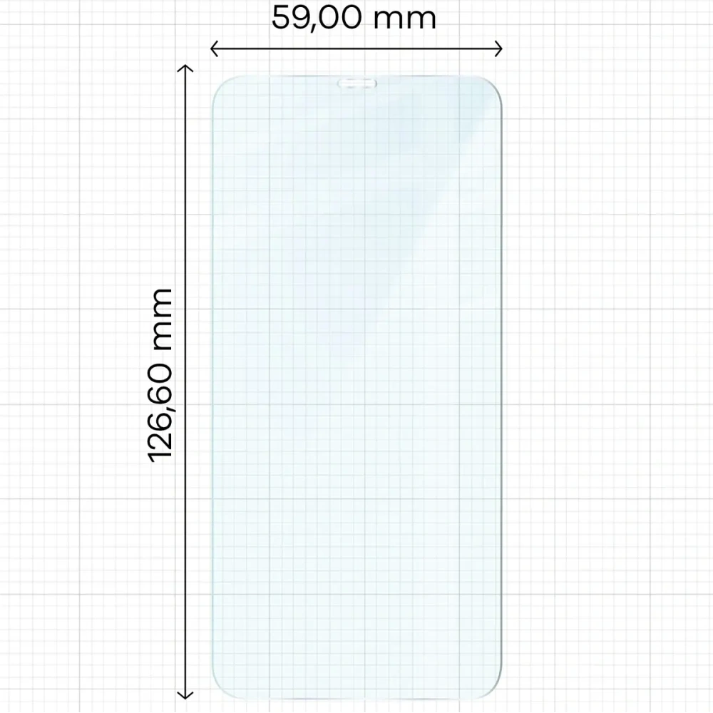 Szkło hartowane Bizon Glass Clear Duo do Apple iPhone 12 Mini [2 PACK]