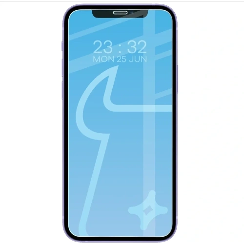 Szkło hartowane Bizon Glass Clear Duo do Apple iPhone 12 Mini [2 PACK]