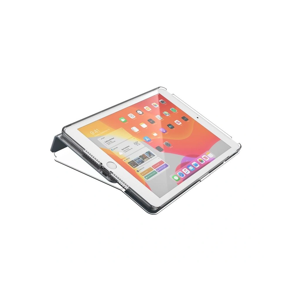 Etui Speck Balance Folio Clear iPad 10.2 w/Magnet & Stand up Gunmetal Grey/Clear
