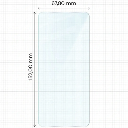 Szkło hartowane Bizon Glass Clear Duo do Motorola Moto G84 5G [2 PACK]