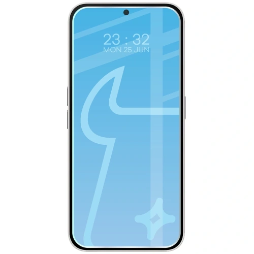 Szkło hartowane Bizon Glass Clear Duo do Nothing Phone (2a) / (2a) Plus [2 PACK]
